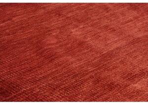 Tappeto Essenzia Tinta Unita Rosso Bordeaux 197x291 Cm