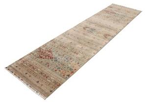 Tappeto Istintia Geometrico Beige Rosso Corsia 79x294 Cm