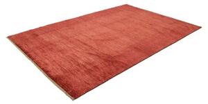 Tappeto Essenzia Tinta Unita Rosso Bordeaux 197x291 Cm