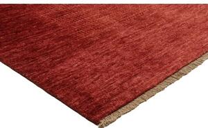 Tappeto Essenzia Tinta Unita Rosso Bordeaux 170x245 Cm