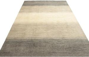 Tappeto Essenzia Geometrico Beige Grigio Scuro 153x202 Cm