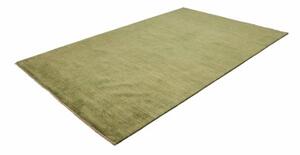 Tappeto Essenzia Tinta Unita Verde Oliva Verde Chiaro 167x238 Cm