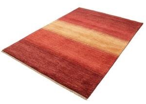 Tappeto Essenzia Geometrico Rosso Arancione 150x204 Cm