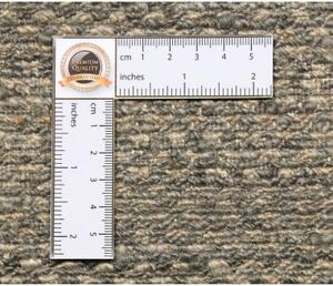 Tappeto Essenzia Tinta Unita Grigio Scuro Beige 198x258 Cm