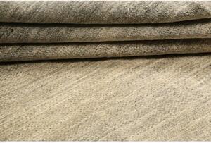 Tappeto Essenzia Tinta Unita Grigio Scuro Beige 198x258 Cm