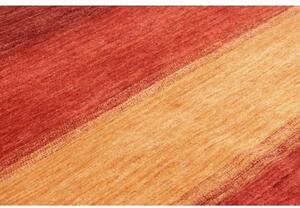 Tappeto Essenzia Geometrico Rosso Arancione 150x204 Cm