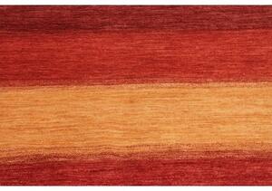 Tappeto Essenzia Geometrico Rosso Arancione 150x204 Cm