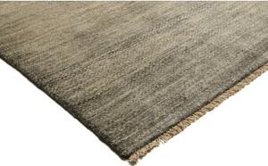 Tappeto Essenzia Tinta Unita Grigio Scuro Beige 198x258 Cm