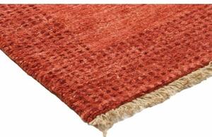 Tappeto Essenzia Tinta Unita Ruggine Terracotta Corsia 78x203 Cm