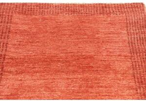 Tappeto Essenzia Tinta Unita Ruggine Terracotta Corsia 78x203 Cm