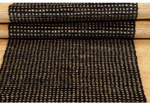 Tappeto Essenzia Geometrico Beige Nero Corsia 79x241 Cm