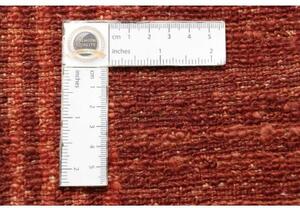 Tappeto Essenzia Tinta Unita Ruggine Terracotta Corsia 78x203 Cm