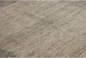 Tappeto Essenzia Geometrico Grigio Scuro Beige 156x199 Cm