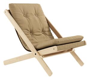 Sedia pieghevole Raw/Wheat Beige Boogie - Karup Design