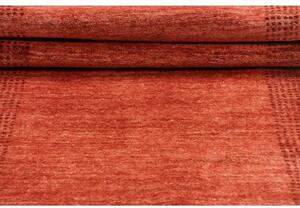 Tappeto Essenzia Tinta Unita Ruggine Terracotta Corsia 78x203 Cm