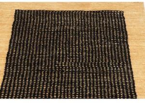 Tappeto Essenzia Geometrico Beige Nero Corsia 79x241 Cm