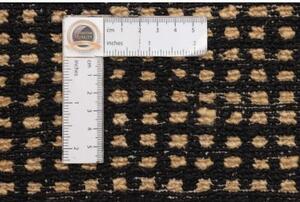 Tappeto Essenzia Geometrico Beige Nero Corsia 79x241 Cm