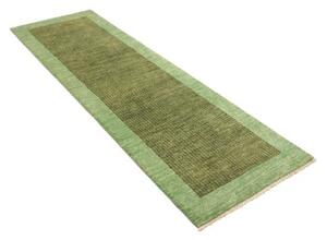 Tappeto Essenzia Geometrico Verde Verde Oliva Corsia 75x258 Cm