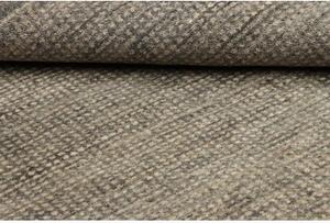 Tappeto Essenzia Geometrico Grigio Scuro Beige 156x199 Cm
