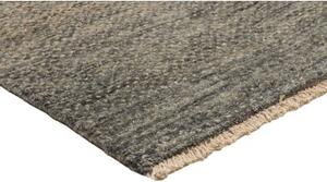 Tappeto Essenzia Tinta Unita Grigio Beige Corsia 78x244 Cm
