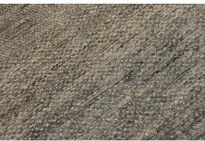 Tappeto Essenzia Tinta Unita Grigio Beige Corsia 78x244 Cm