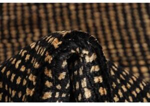 Tappeto Essenzia Geometrico Beige Nero Corsia 79x241 Cm
