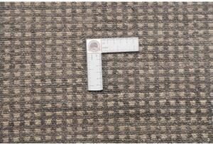 Tappeto Essenzia Geometrico Grigio Avorio Corsia 79x206 Cm