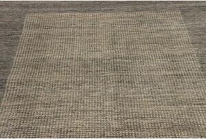 Tappeto Essenzia Geometrico Grigio Scuro Beige 156x199 Cm