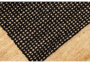 Tappeto Essenzia Geometrico Beige Nero Corsia 79x241 Cm