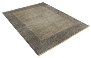 Tappeto Essenzia Geometrico Grigio Scuro Beige 156x199 Cm