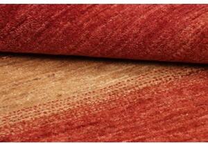 Tappeto Essenzia Geometrico Rosso Beige 70x112 Cm
