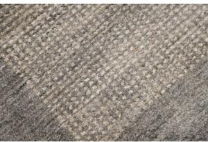 Tappeto Essenzia Geometrico Grigio Avorio Corsia 79x206 Cm