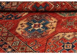 Tappeto Zigler Fine Geometrico Rosso Ruggine Blu 120x178 Cm