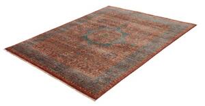Tappeto Kairo Stilizzato Rosso Blu 146x194 Cm