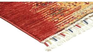 Tappeto Gabbeh Nova Astratto Rosso Ocra 94x150 Cm