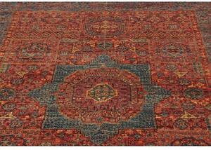 Tappeto Kairo Stilizzato Rosso Blu 146x194 Cm