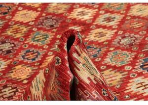 Tappeto Samarkand Geometrico Rosso Beige 200x293 Cm