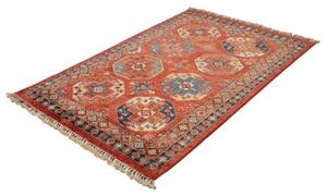 Tappeto Zigler Fine Geometrico Rosso Ruggine Blu 120x178 Cm