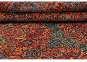 Tappeto Kairo Stilizzato Rosso Blu 146x194 Cm