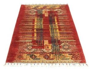 Tappeto Gabbeh Nova Astratto Rosso Ocra 94x150 Cm