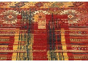 Tappeto Gabbeh Nova Astratto Rosso Ocra 94x150 Cm