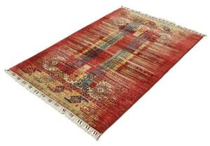 Tappeto Gabbeh Nova Astratto Rosso Ocra 94x150 Cm