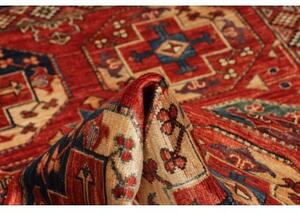 Tappeto Zigler Fine Geometrico Rosso Ruggine Blu 120x178 Cm
