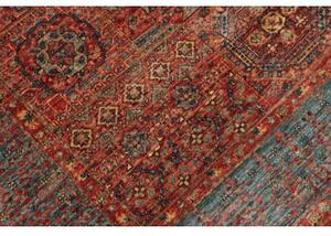 Tappeto Kairo Stilizzato Rosso Blu 146x194 Cm