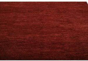 Tappeto Essenzia Tinta Unita Bordeaux Avorio 201x302 Cm
