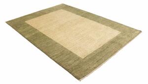 Tappeto Essenzia Geometrico Verde Oliva Beige 156x200 Cm