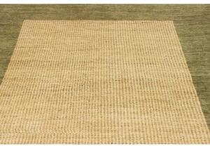 Tappeto Essenzia Geometrico Verde Oliva Beige 156x200 Cm