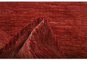 Tappeto Essenzia Tinta Unita Bordeaux Avorio 201x302 Cm