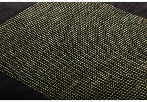 Tappeto Essenzia Geometrico Nero Verde 123x191 Cm
