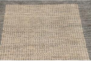 Tappeto Essenzia Geometrico Grigio Antracite Beige Corsia 79x202 Cm